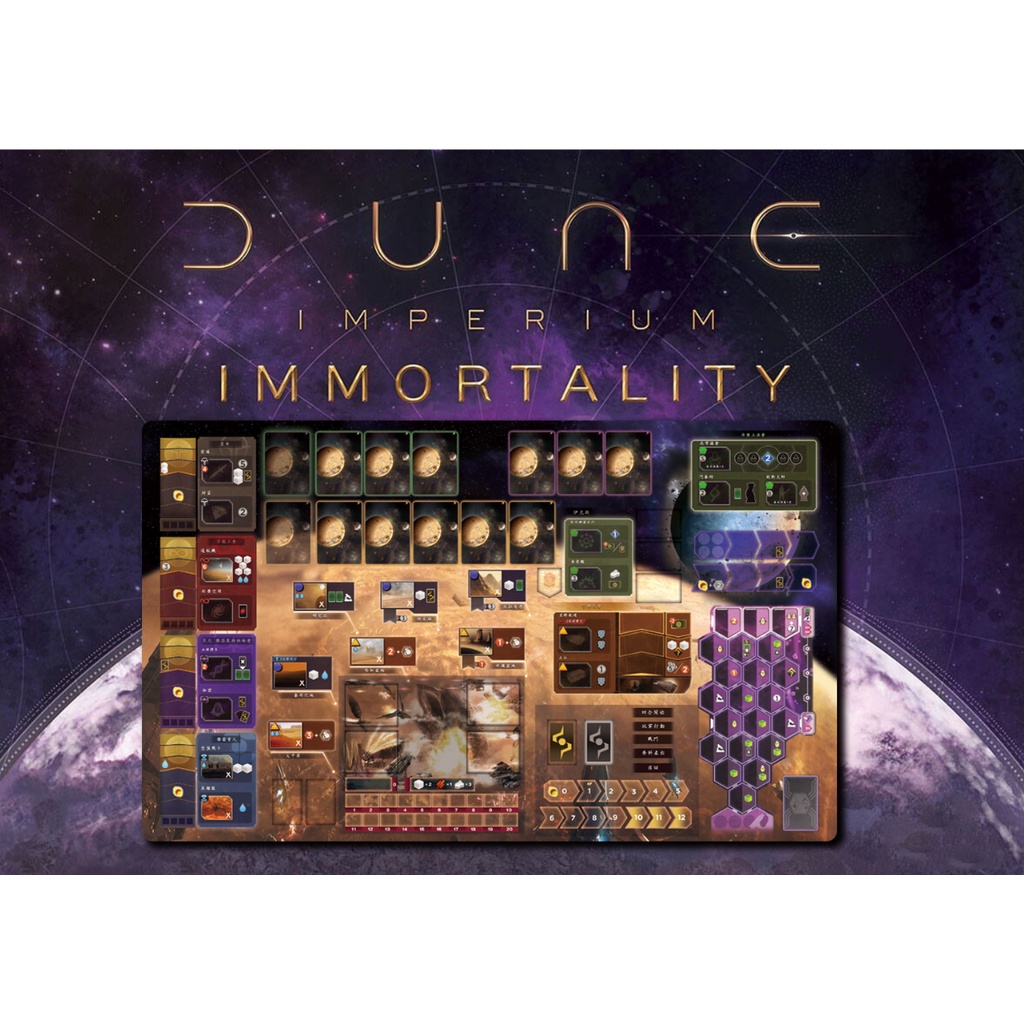 [Annie Board Game] Dune Empire Board Game Board Mat boardgame Dune