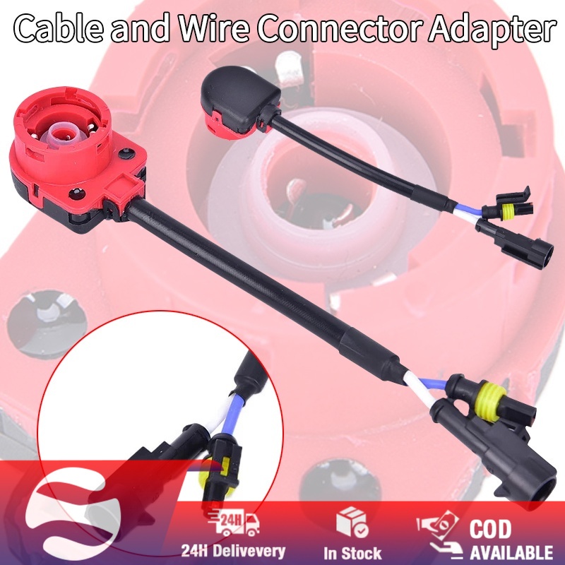 D2S D2R HID Bulb Retrofit AMP Type Aftermarket Ballast Adapter