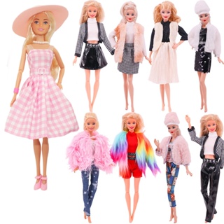 10 Pcs / lot Fashion MIxed style mixed color bag for barbie doll New Doll  accessories Free shipping - AliExpress