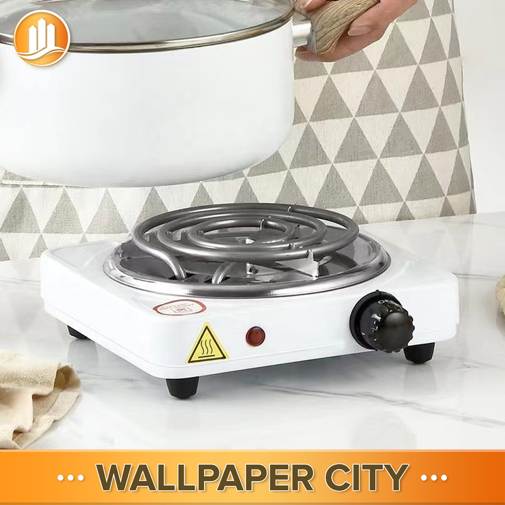 WPC Portable Electric Stove Single or Double Burner 25 by 25cm Shopee