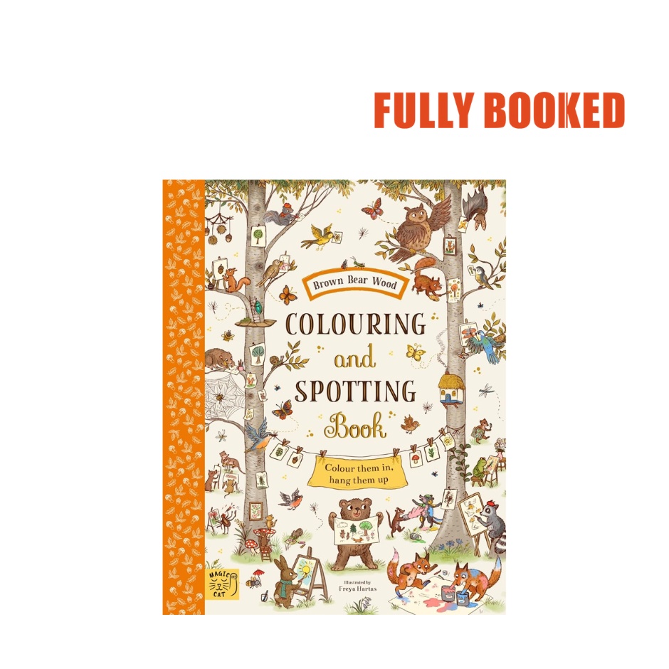 Brown Bear Wood Colouring and Spotting Book (Paperback) by Freya