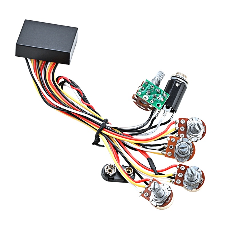 ST3 Band Active & Passive EQ Equalizer Electric Bass Preamp Circuit