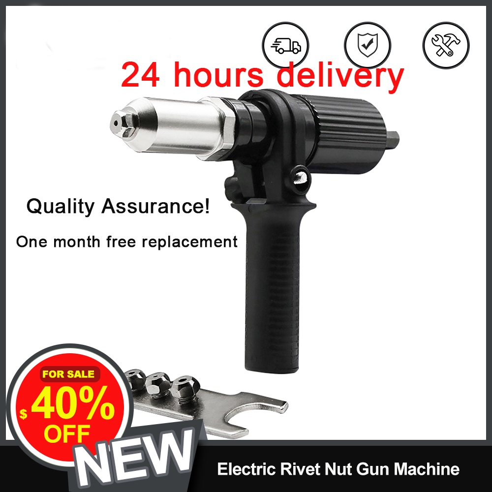 Electric Riveter Drill Rivet Machine Rivet Nut Riveting Electric Tool ...