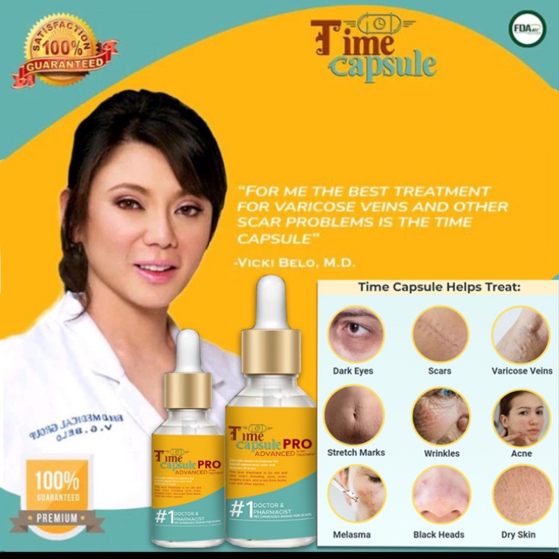 ORIGINAL TIME CAPSULE FOR BRIGHTENING, WHITENING, WRINKLES, OLD SCARS