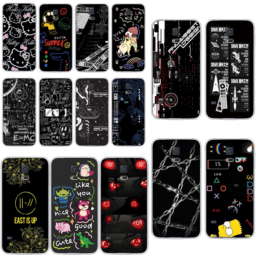 H1 Samsung Galaxy s5 Case TPU Soft Silicon Protecitve Shell Phone Cover ...