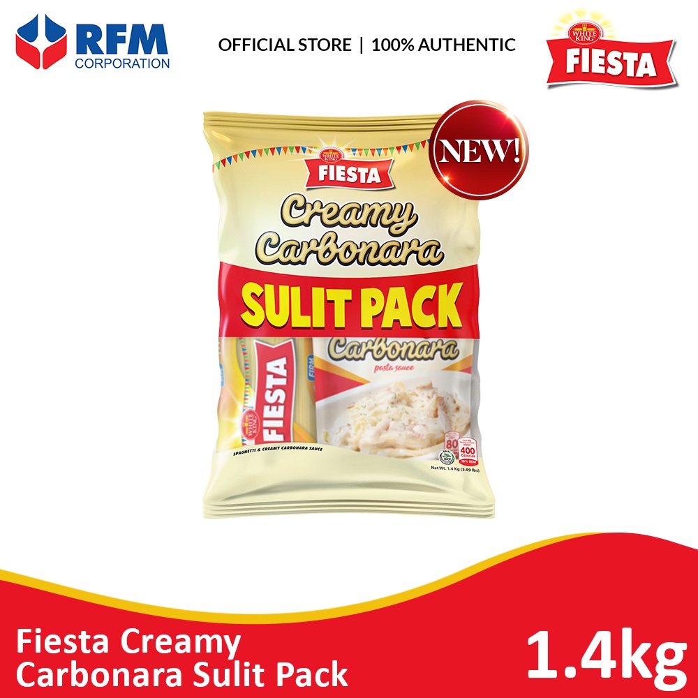 Fiesta Carbonara Sulitpack 1 4kg Shopee Philippines