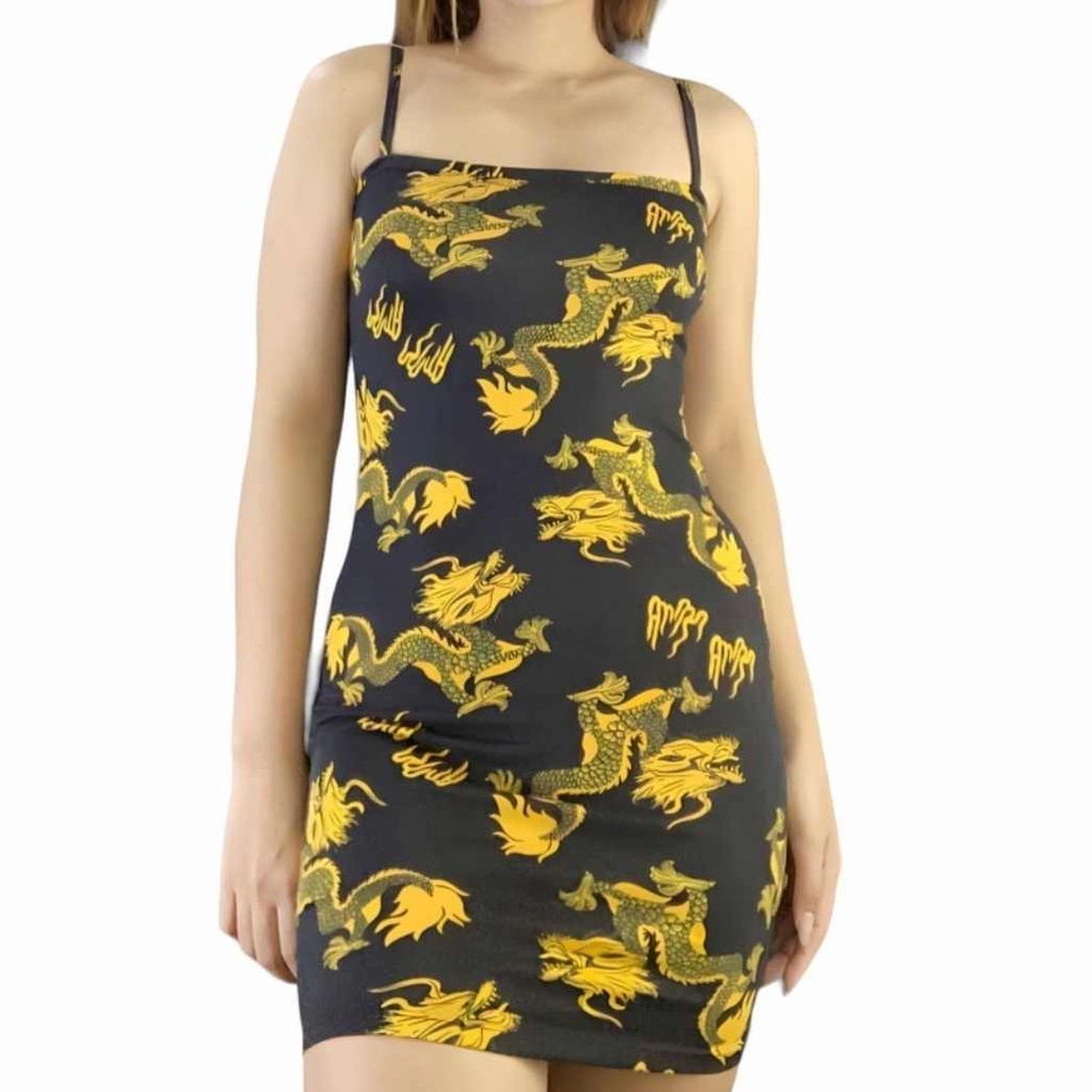 kylie jenner bodycon dress DRAGON DRESS – Max Zara Sterck main image 0