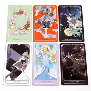 Anime Tarot Deck Explore The Archetypes Symbolism And Magic In Anime ...