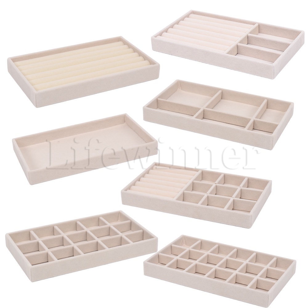 1 Pc Jewelry Storage Box for Rings, Necklaces, Earrings, Bracelets ...
