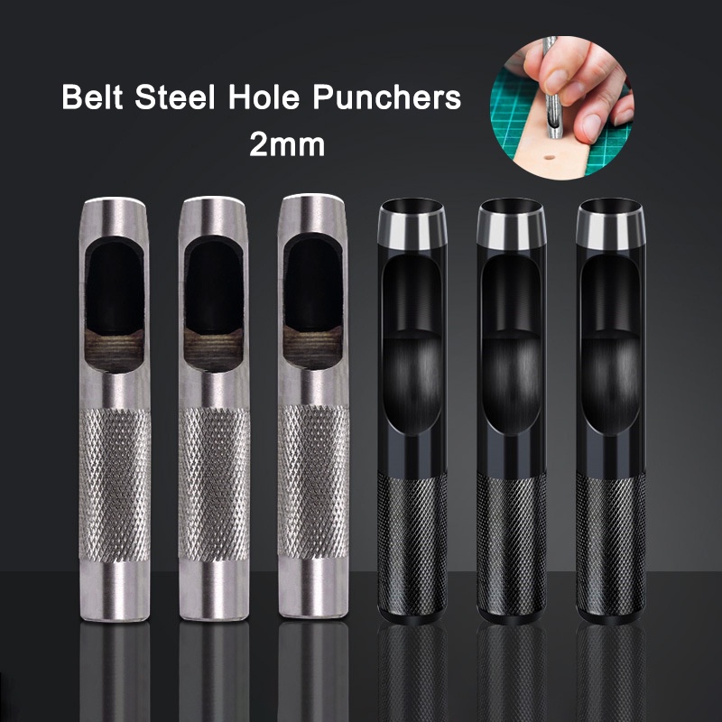 1pcs Watch Strap Punching Tool Belt Steel Hole Punchers 2mm Leather