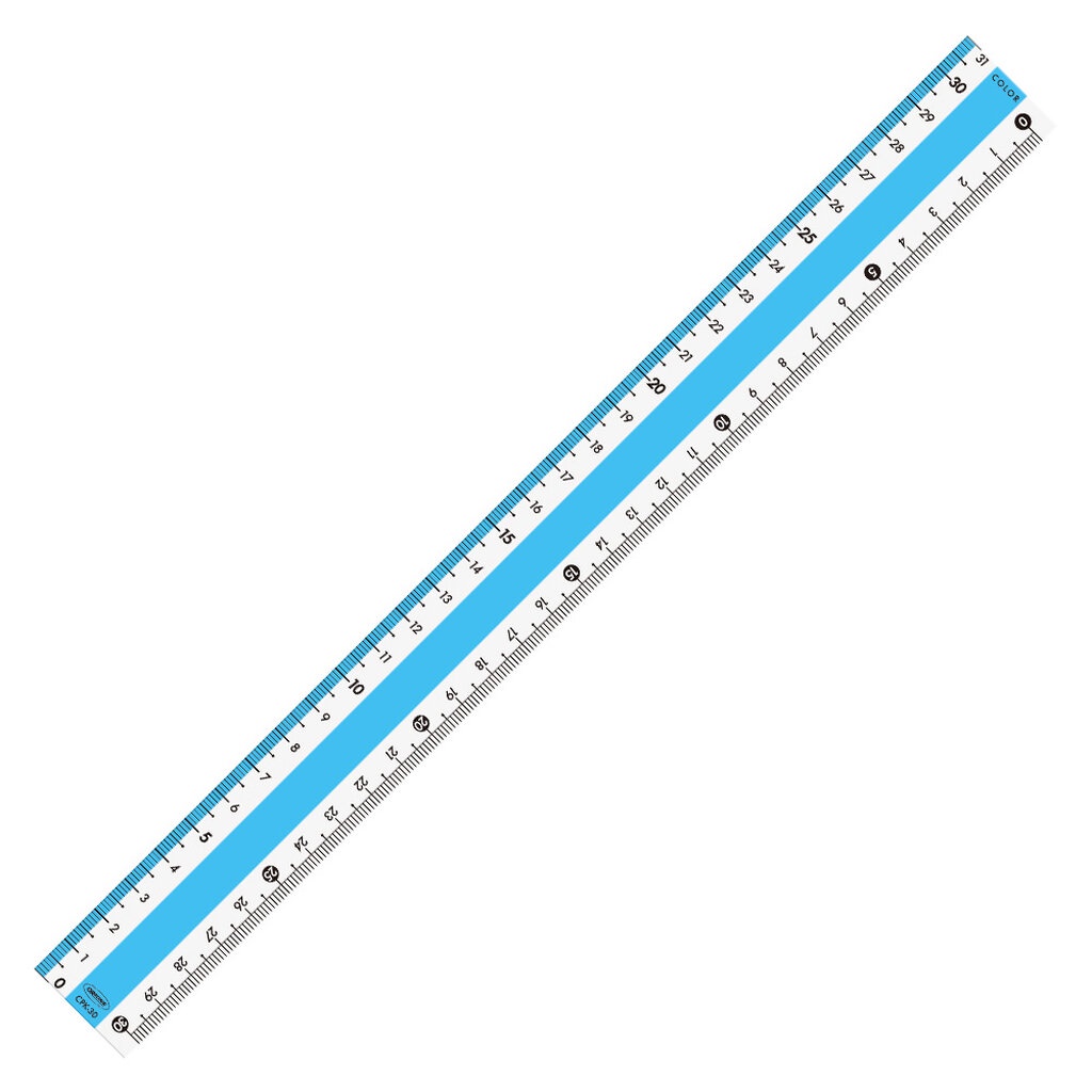 ORIONS Color Ruler 30cm Alphabet Highlighting Imported From Japan