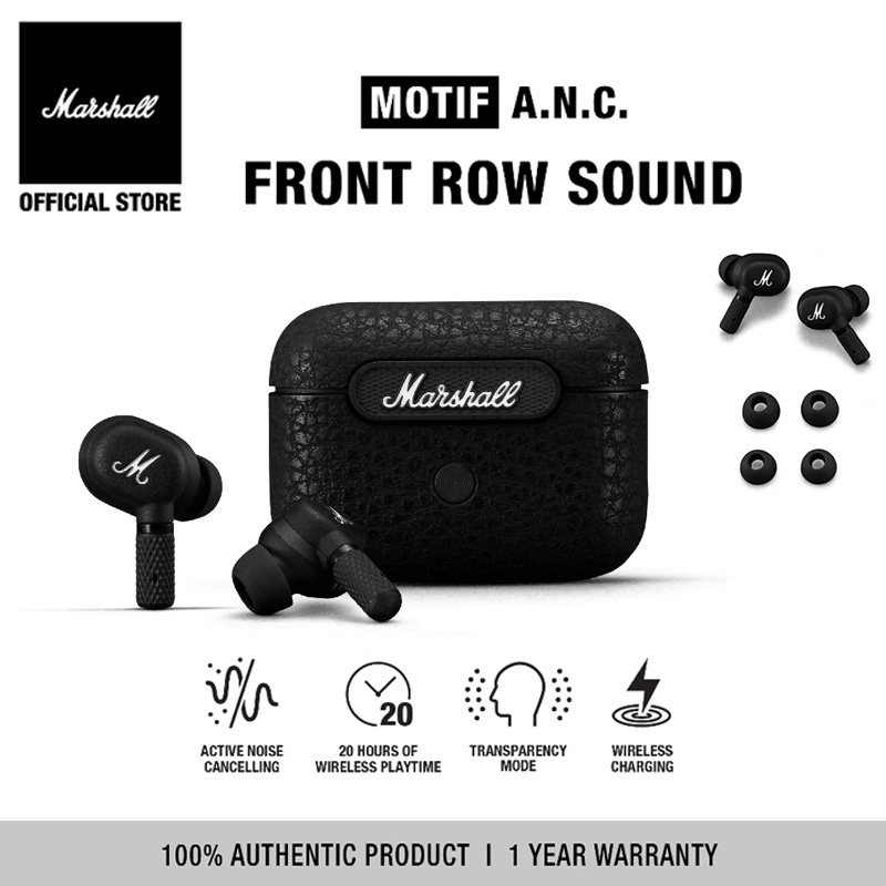 Marshall - Motif A.N.C. (active noise cancelling) discount Wireless Bluetooth Headphones