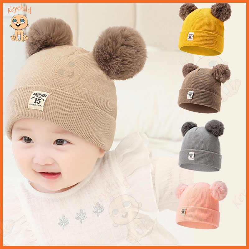 Keychild Baby Bonet Soft Hat Newborn Boy Girl Cotton Hats knitted hat ...