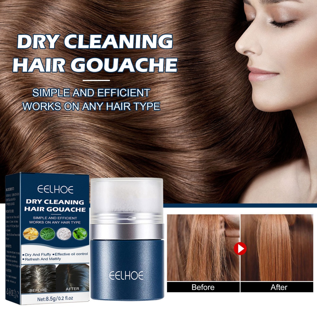 EELHOE dry shampoo powder hair degreasing hair fluffy high cranial top