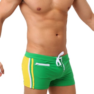 Swimming pants⊙Professional swimsuit women s swimming trunks men s  professional training anti-embarr