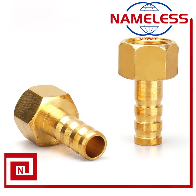 Brass Air Fitting Pagoda Fittings PCF 1/4" 3/8" 1/2" Adaptor FeMale