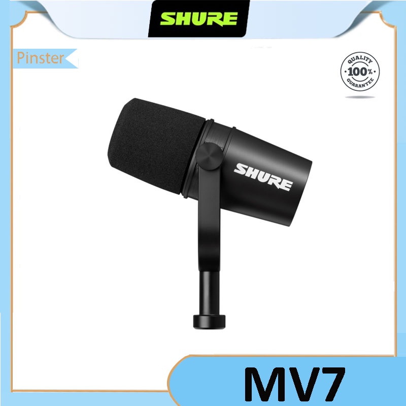 Shure MV7 Podcast Microphone | Shopee Philippines