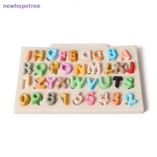 Letter A To Z Mold Alphabet & Number Silicone Molds Epoxy Resin