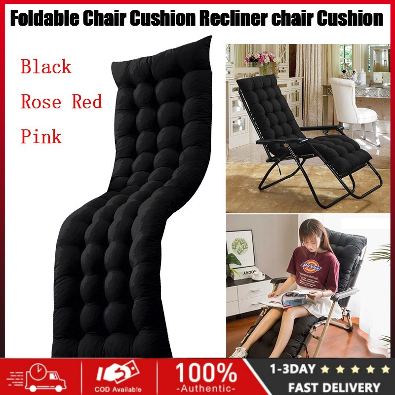 Foldable Chair Cushion Recliner chair Cushion long Chair Couch Seat