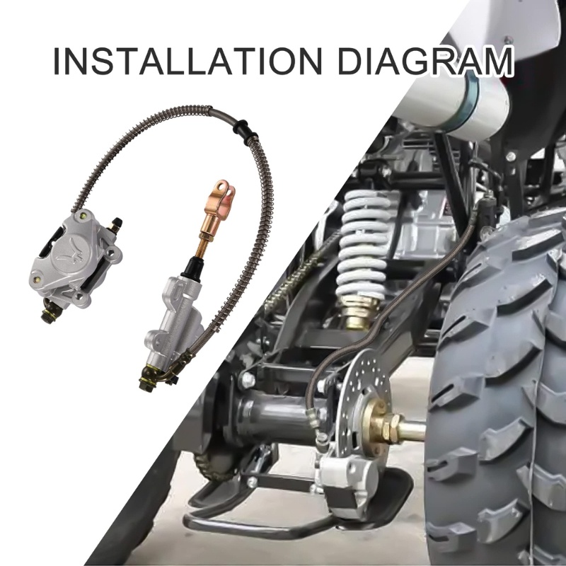 EDB* Rear Disc Brake Assembly Replace Your Old Rear Disc Brake with