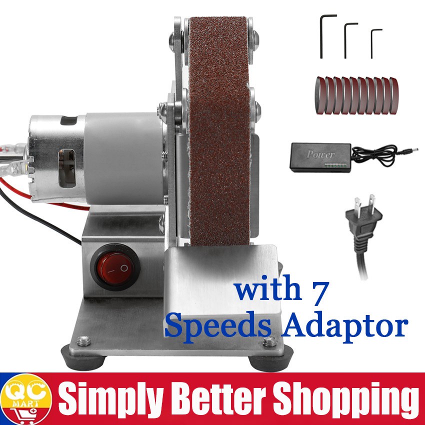 DIY Mini Electric Belt Machine Sander Sanding Grinding Polishing