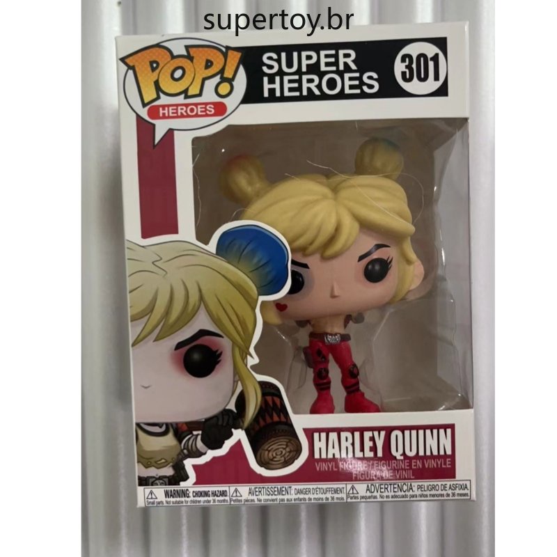 Funko Pop 301 Super Heroes DC Comics Harley Quinn with Mallet on ...