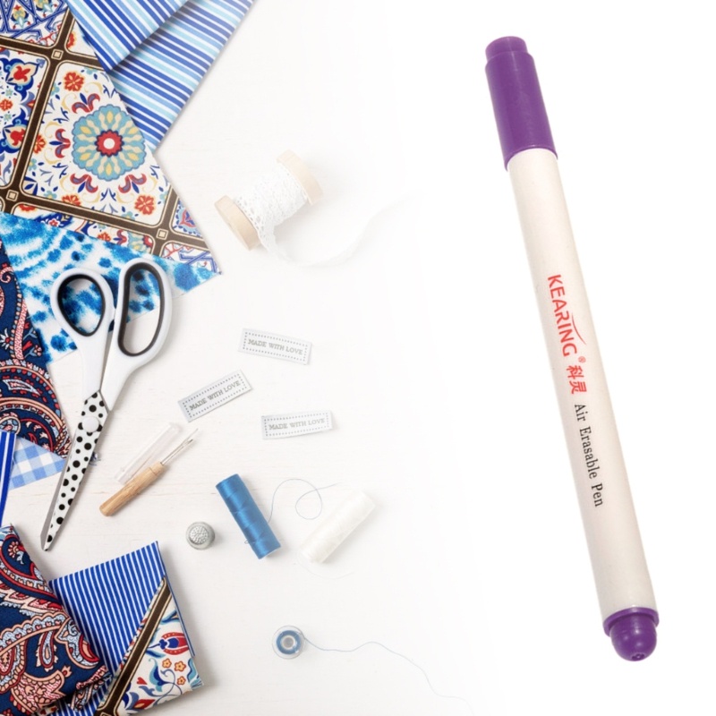 Po* Fabric Sewing Marking Pens Disappearing Air Erasable Pen Temporary ...