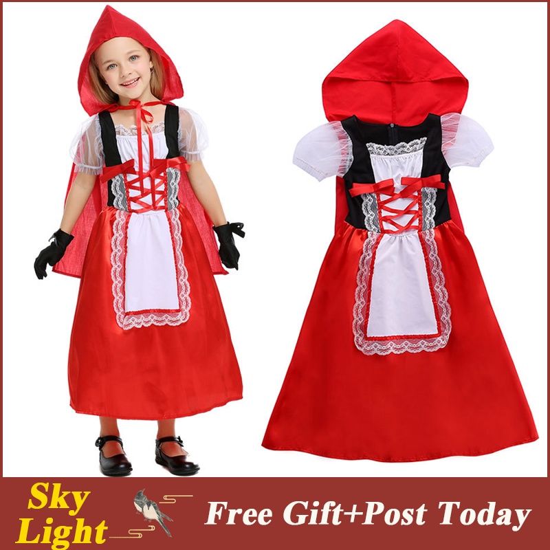 Little Girls Mermaid Costume Dress Up Set – Complete With Crown, Necklace & Bag For Halloween & Birthday