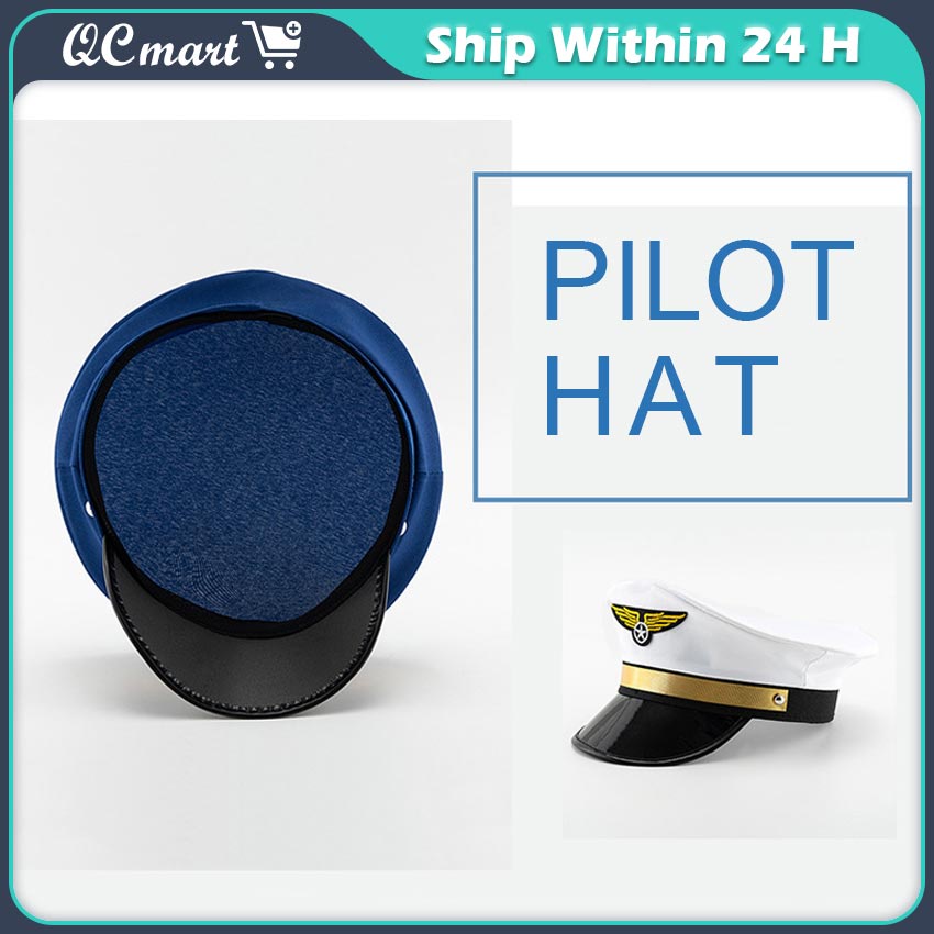 Adjustable Pilot Hat Creative Octagonal Hat Aviation Baseball Caps ...