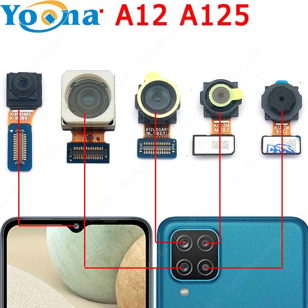 Rear Front Camera For Samsung Galaxy A12 A125 Selfie Facing Backside ...