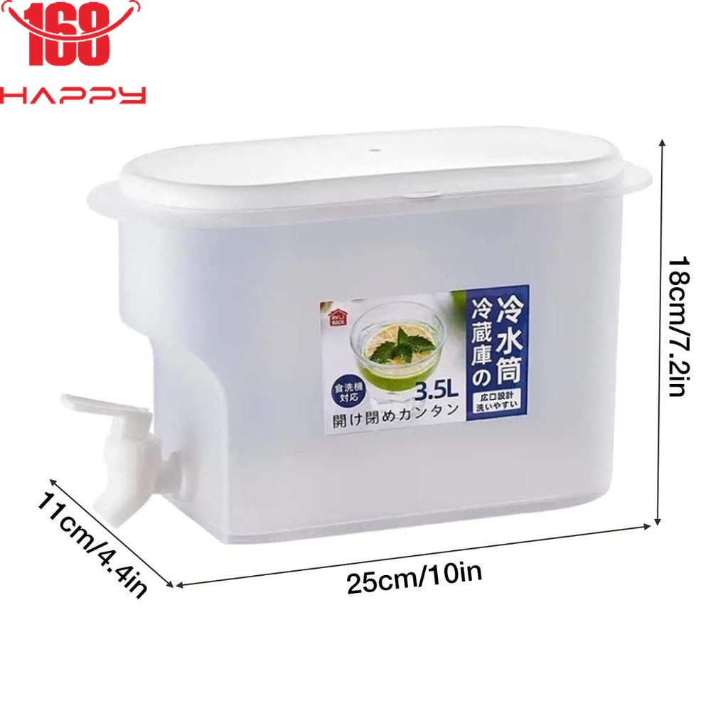 COD Cold Water Kettle Beverage Leak proof Dispenser with tap Water Jug ...
