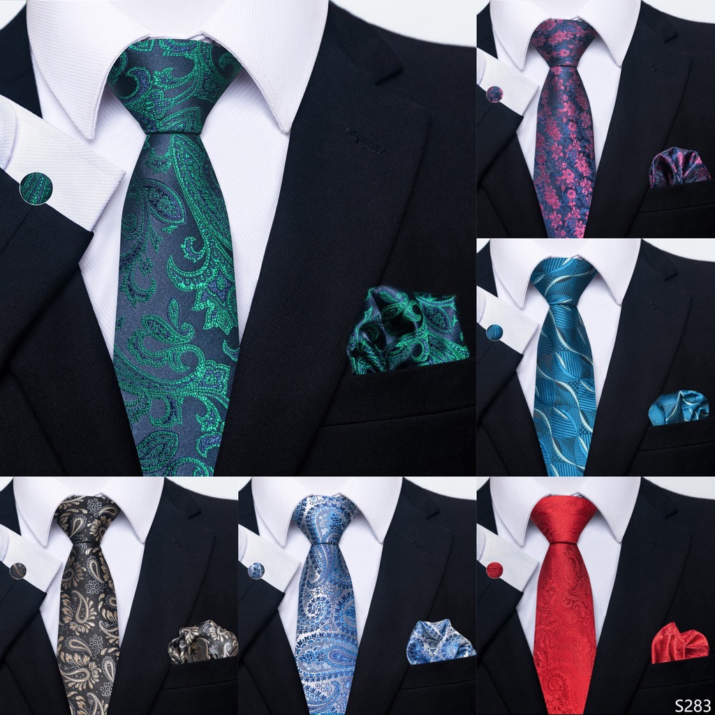 View of Tie Set 8CM Men's Tie Administrative Business Formal Tie Evening Party ...