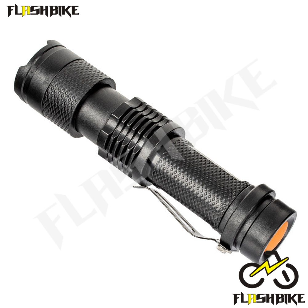 Powerful Flashlight Portable LED Camping Lamps 3 Modes Zoomable Torch ...