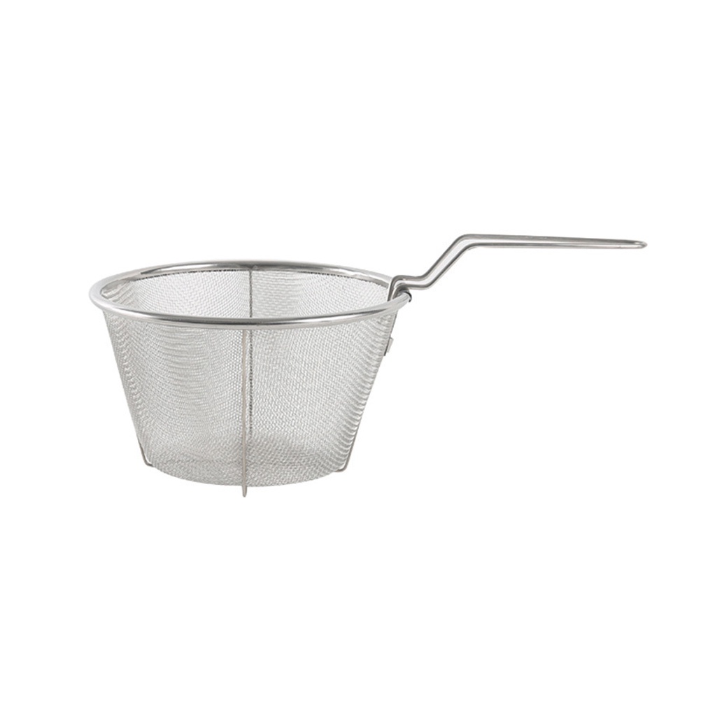 Mesh Strainer Stainer Steel Wire Stainless Frying Basket Chip Fryer ...