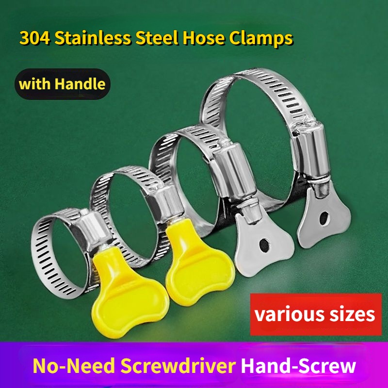 Bolt Hose Clamps Hose Clamp Stainless Steel Handle Clamp Water Pipe