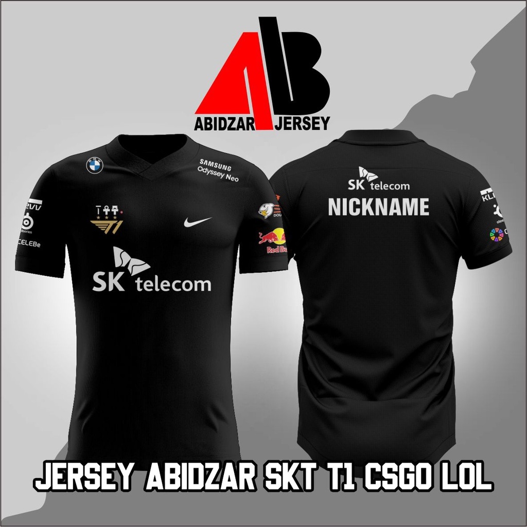 Skt T1 latest jersey CSGO game LOL DOTA 2 custom name esports team