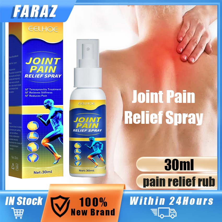 30ml Joint Pain Spray Muscle Soreness Bunion Pain Tenosynovitis Relief ...