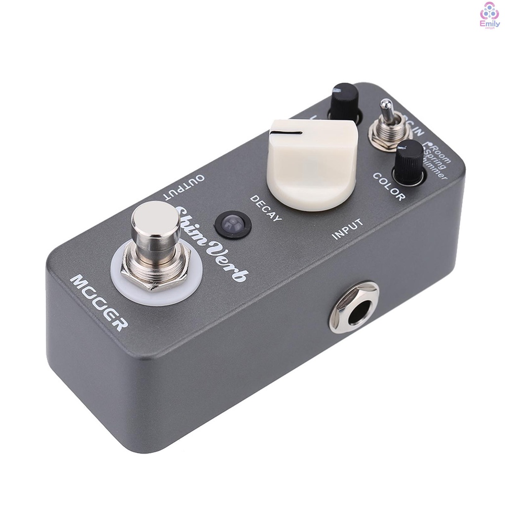 Mooer Shim Verb Micro Mini Digital Reverb Effect Pedal for Electric ...