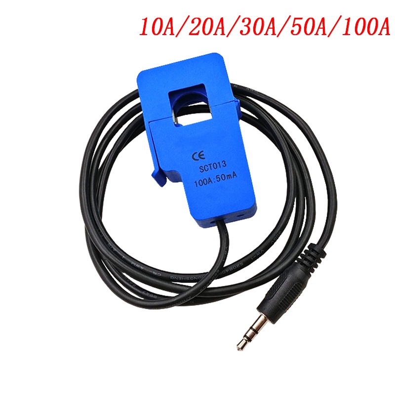 SCT-013-000 10A 20A 30A 50A 60A 100A Non-invasive Split Core Current ...