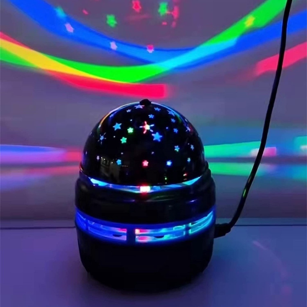 Disco Ball Light DJ Christmas Projector Strobe Party Light Music For