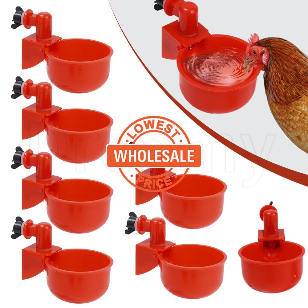 [Wholesale] Plastic Chicken Duck Waterer / Poultry Drinking Water Bowl