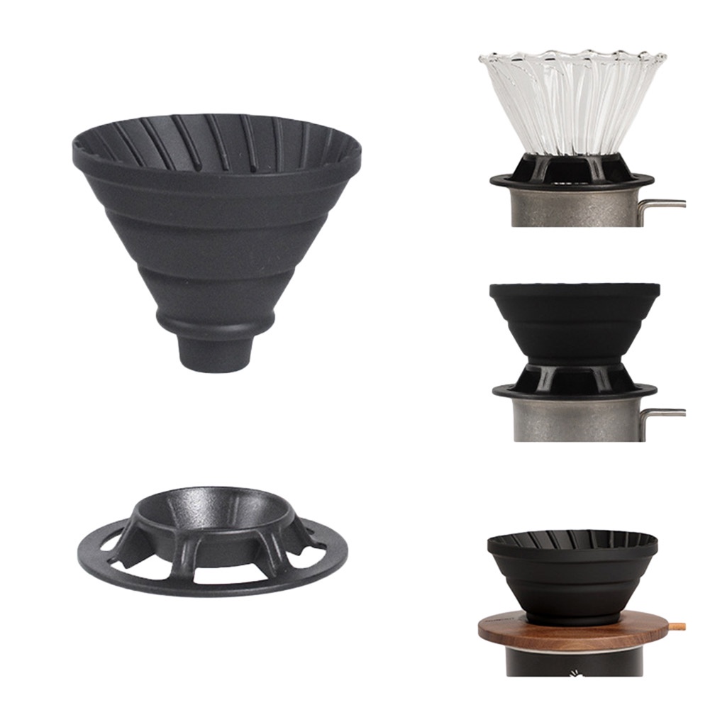 MOJITO Foldable Coffee Filter Dripper Food-grade Silicone for V60/Cake ...