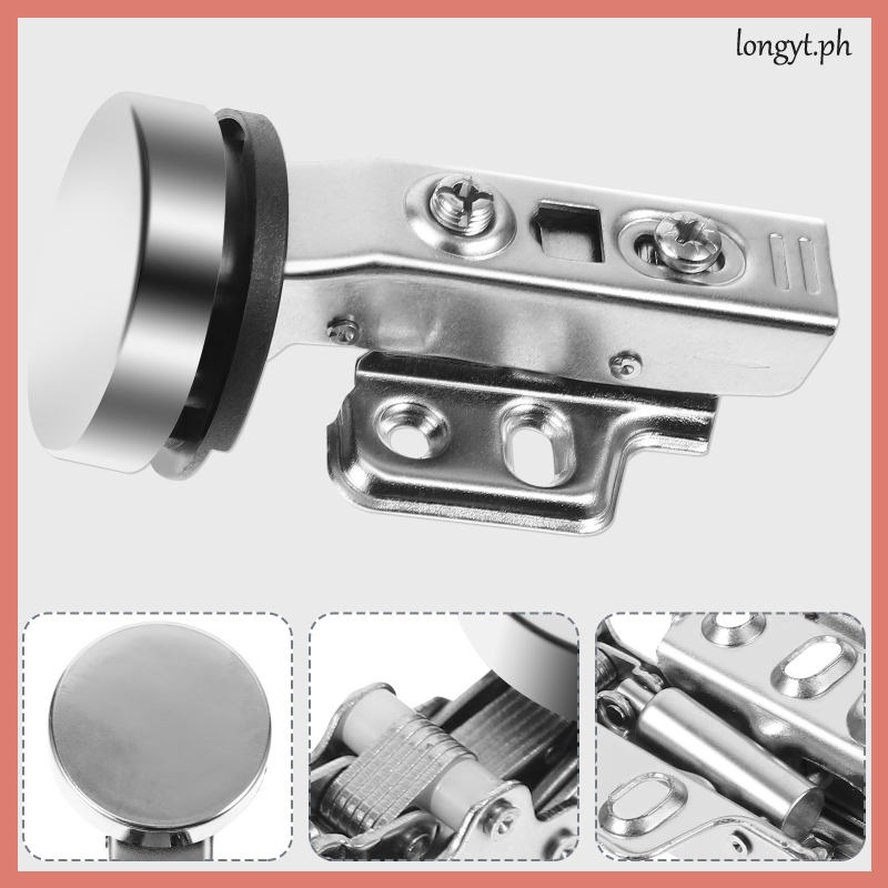 2pcs Close Door Hinges Offset Pivot Hinge Spring Loaded Hinges Center