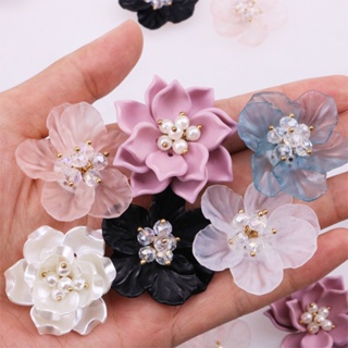 1Pc Floral Flowers Embroidery Patches for Clothing Sewing Applique for  Jeans Crafts Sewing Accessories Clothes Decor