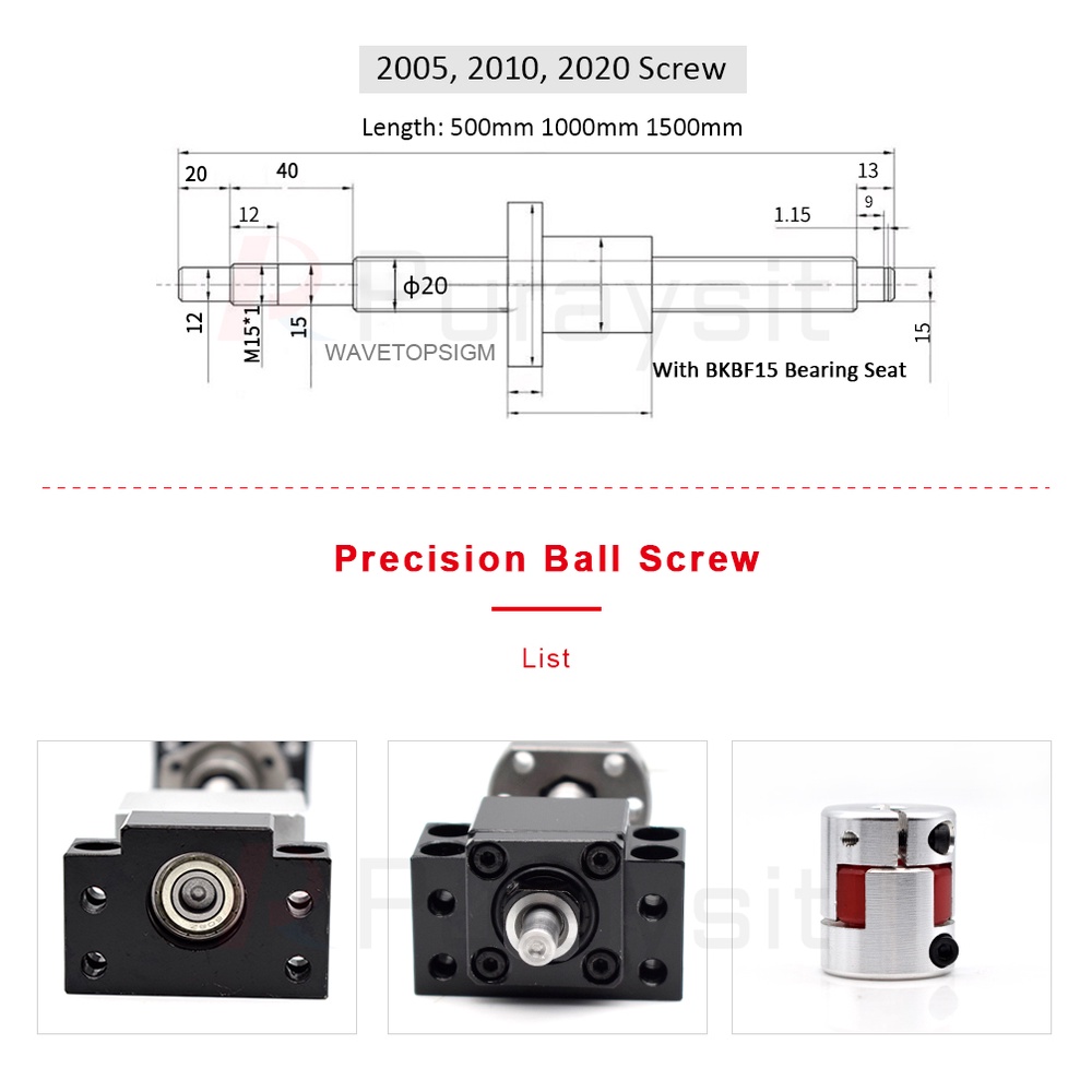 YY CNC Linear Guide Stage Rail Motion Slide Table Ball Screw Actuator ...