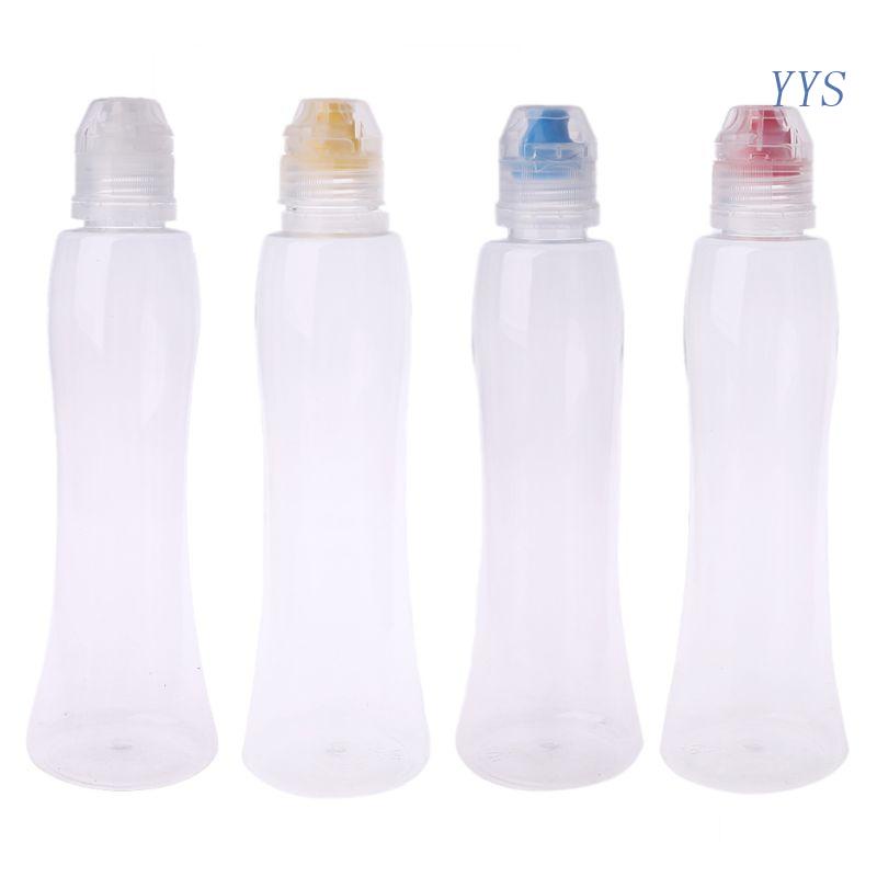 YYS Squeezable Bottle Condiments Container Travel-Sized Reusable ...
