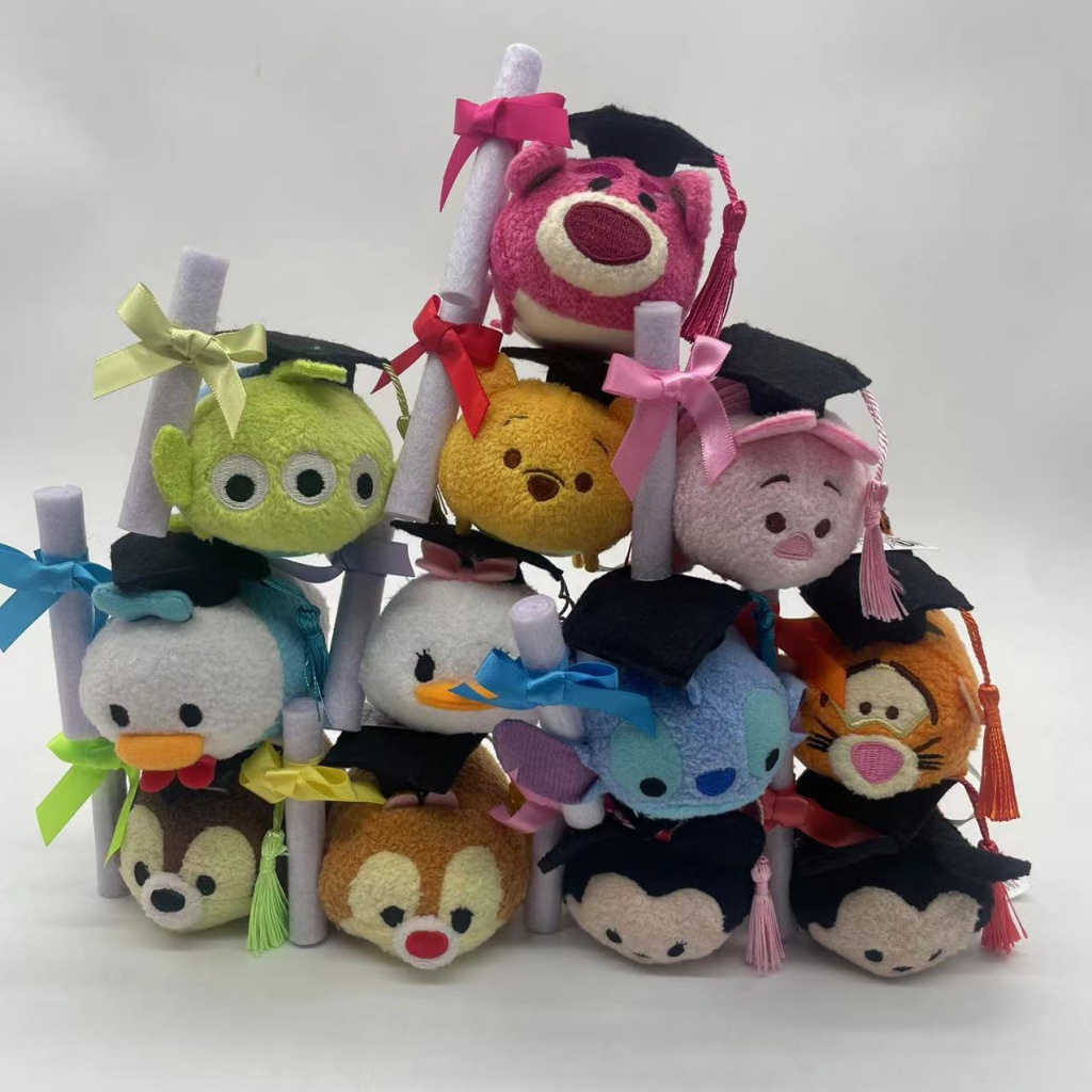 Tsumtsum Doll Graduation Season Pine Pooh Strawberry Bear Three-Eyed ...
