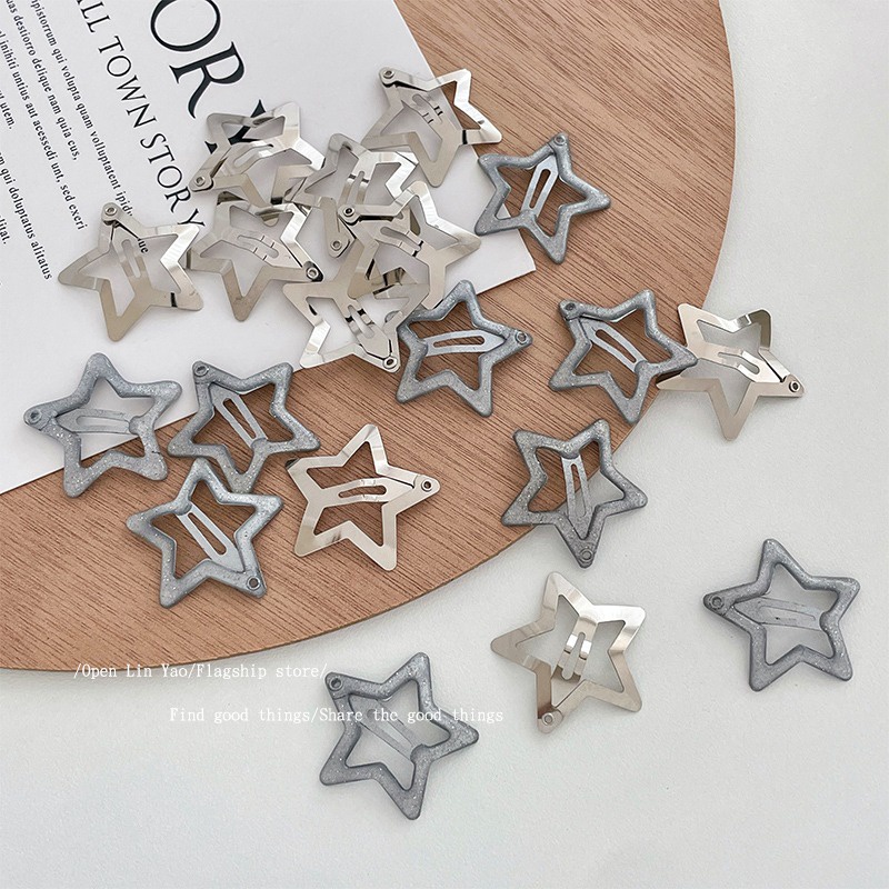 Lemon Spicy Girl Star Bb Hairpin Sweet And Cool Pentagram South Korea ...