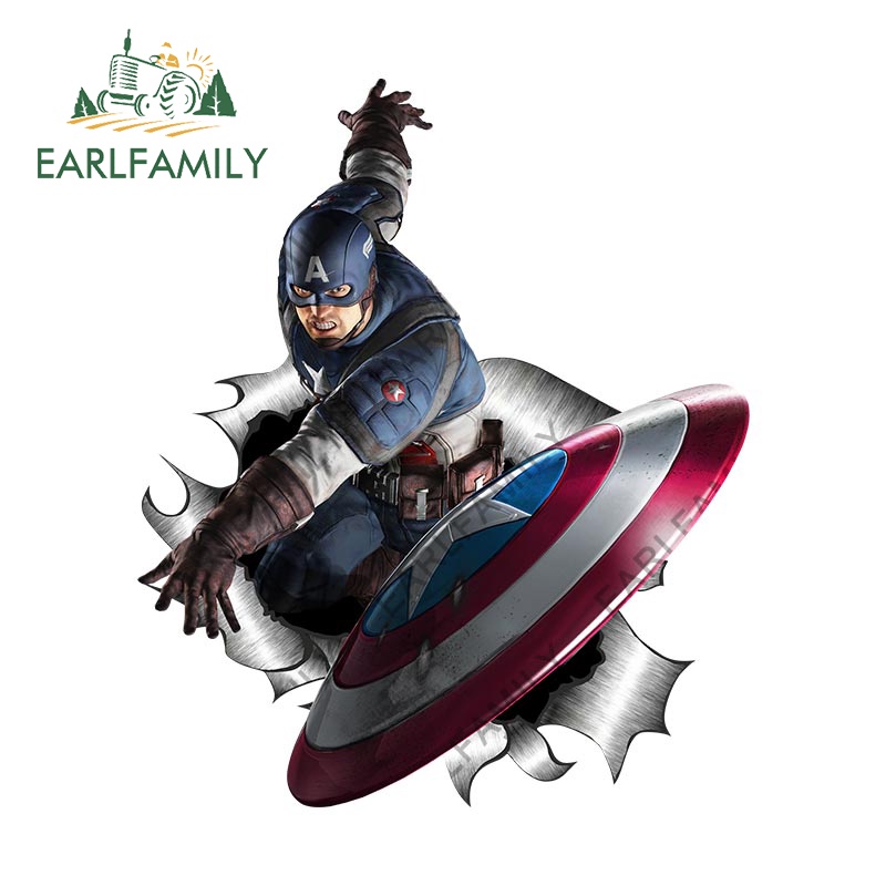 Skateboard Captain America Bois D'Érable 61cm - Roues PVC ABEC-7 Marvel Officiel