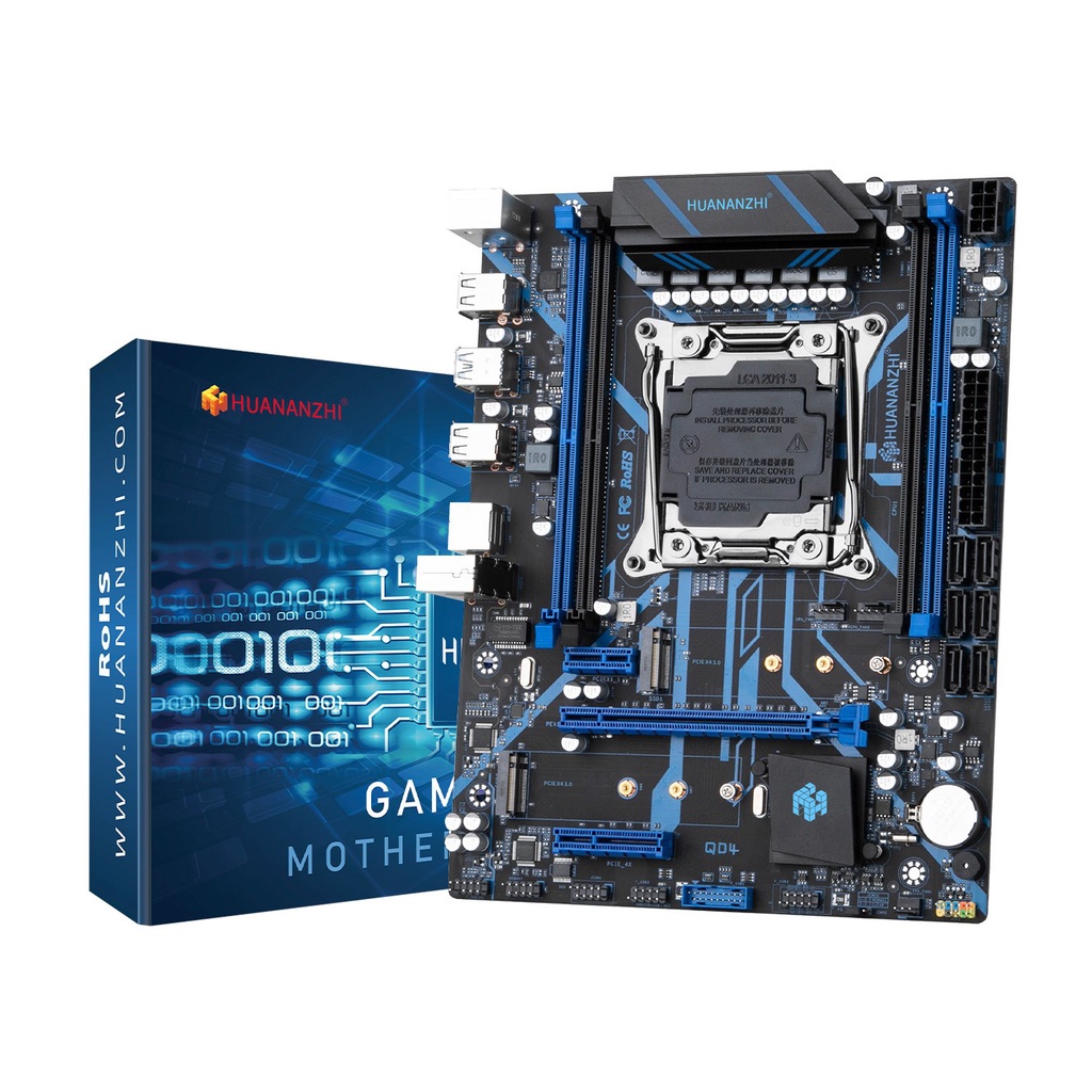 HUANANZHI X99 QD4 X99 Intel XEON E5 X99 LGA2011-3 All Series DDR4 RECB ...